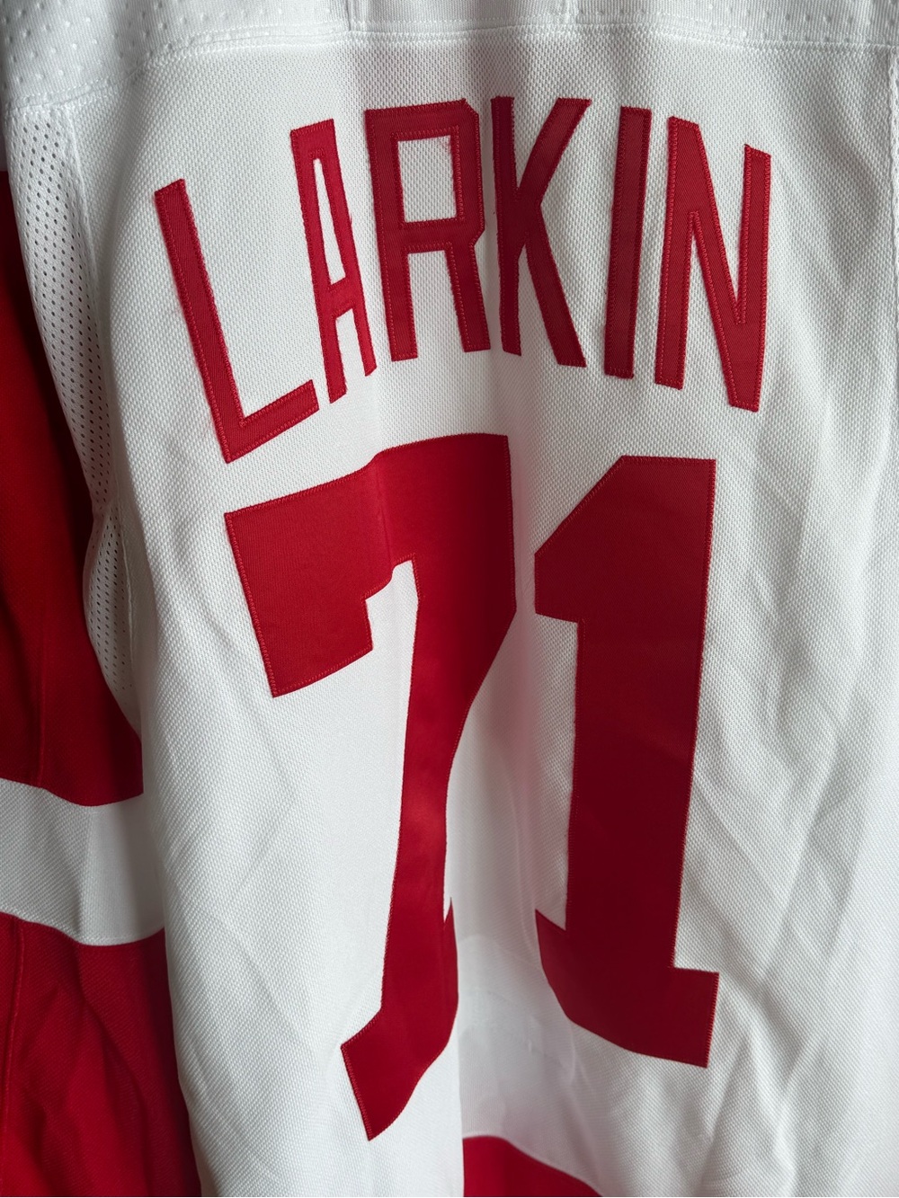 NWT Adidas Dylan Larkin Detroit Red Wings jersey